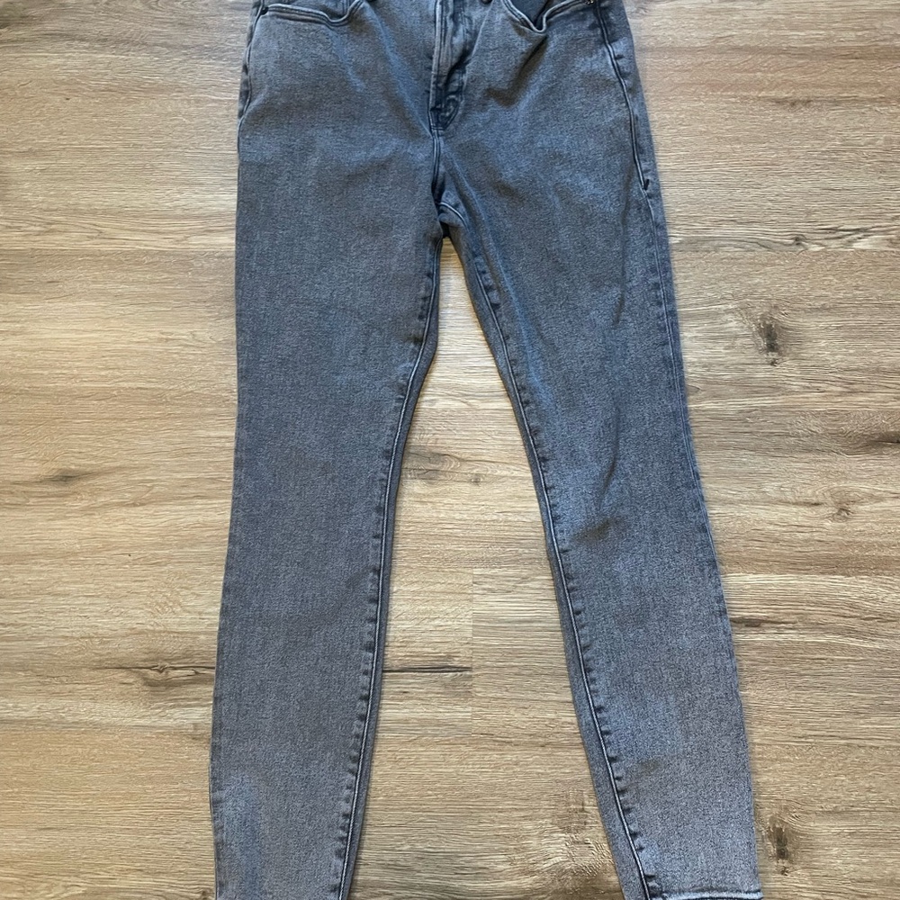 Good American Charcoal Womens Jeans Size 8